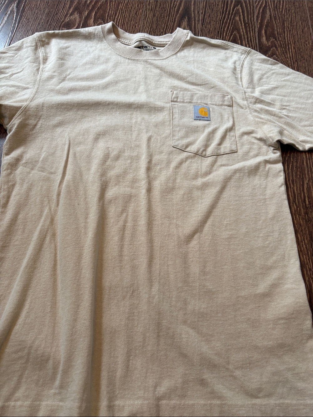 Carhartt Short Sleeve Pocket Tee in Light Beige - Picture 5 of 10